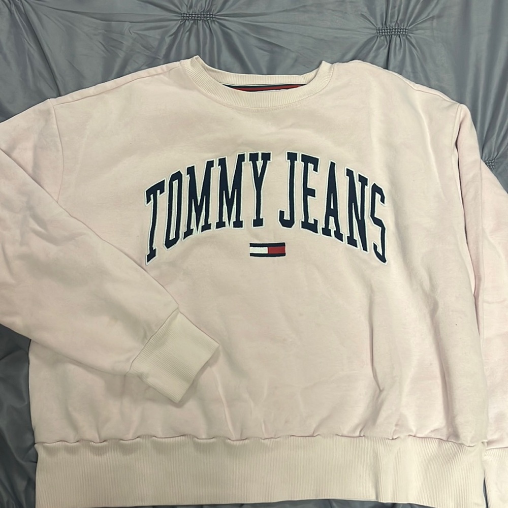 Babypink Tommy Jeans Crewneck